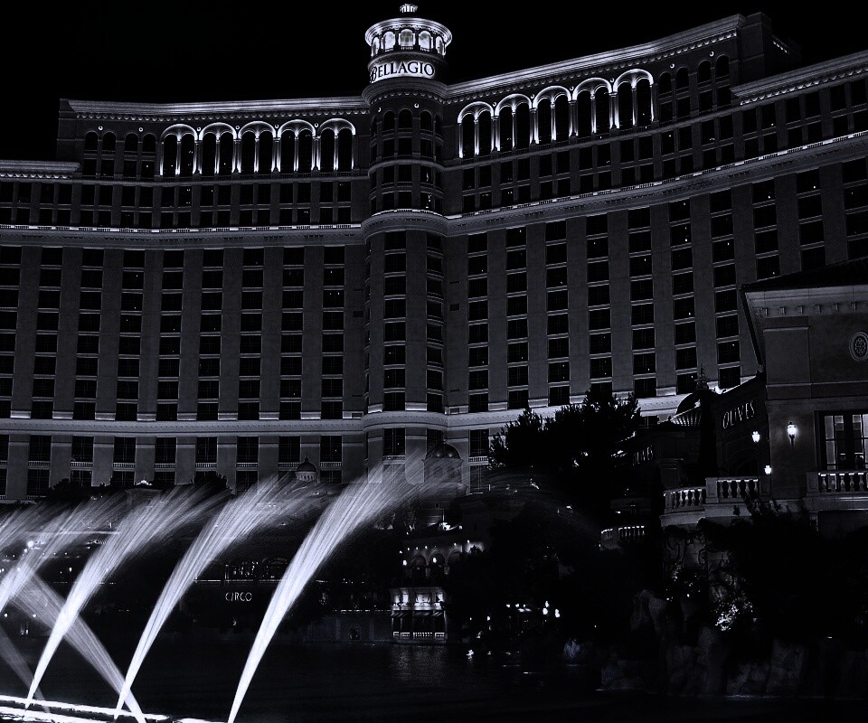 Казино Bellagio в Лас-Вегасе обои