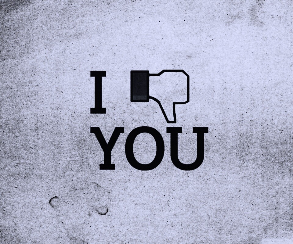 I dislike you обои