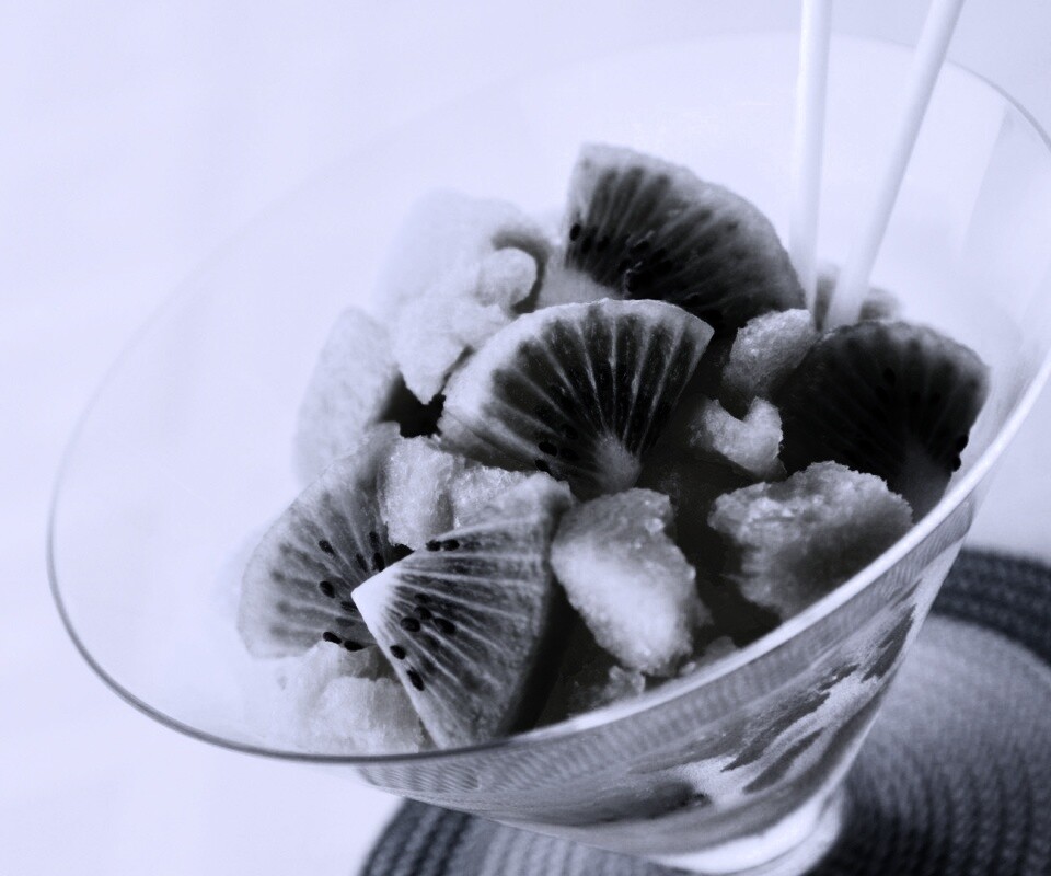 Мороженое с киви обои