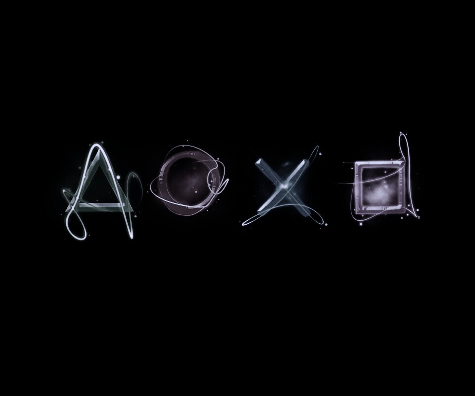 Кнопки контроллера Playstation обои