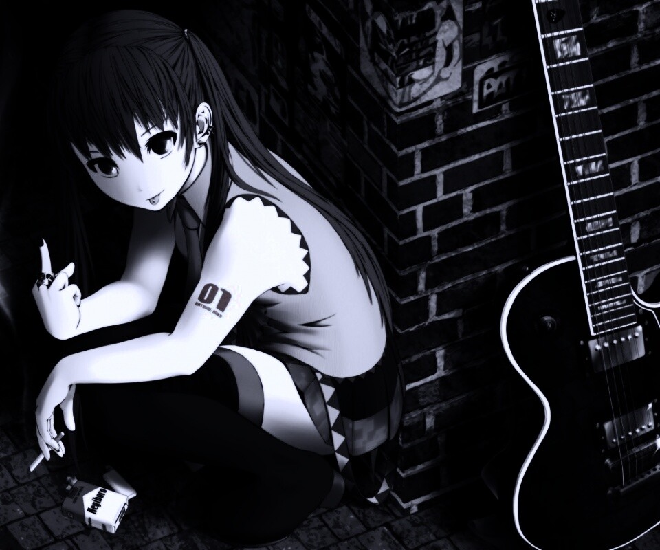 Hatsuone Miku 01 обои