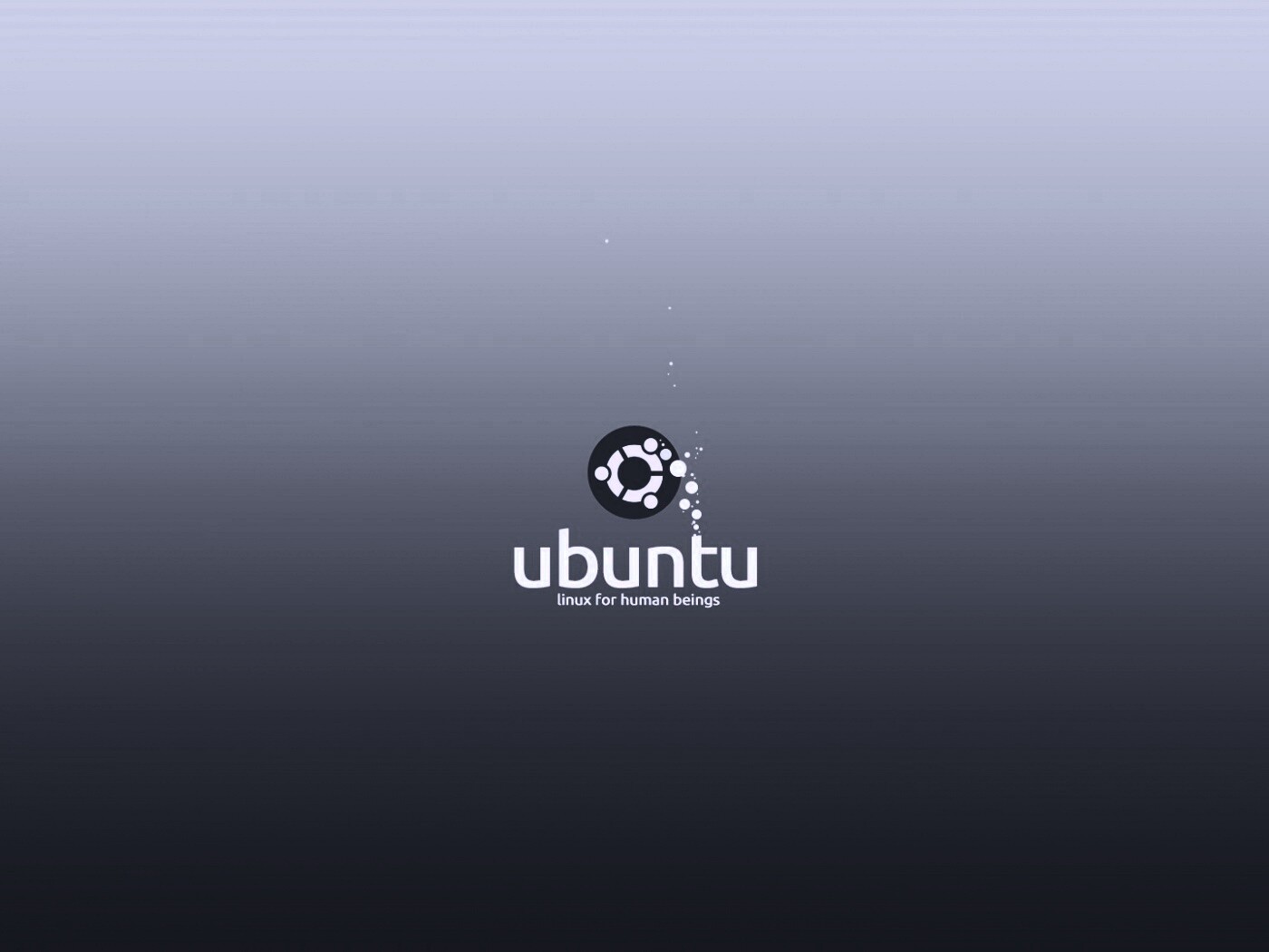 Логотип Ubuntu обои