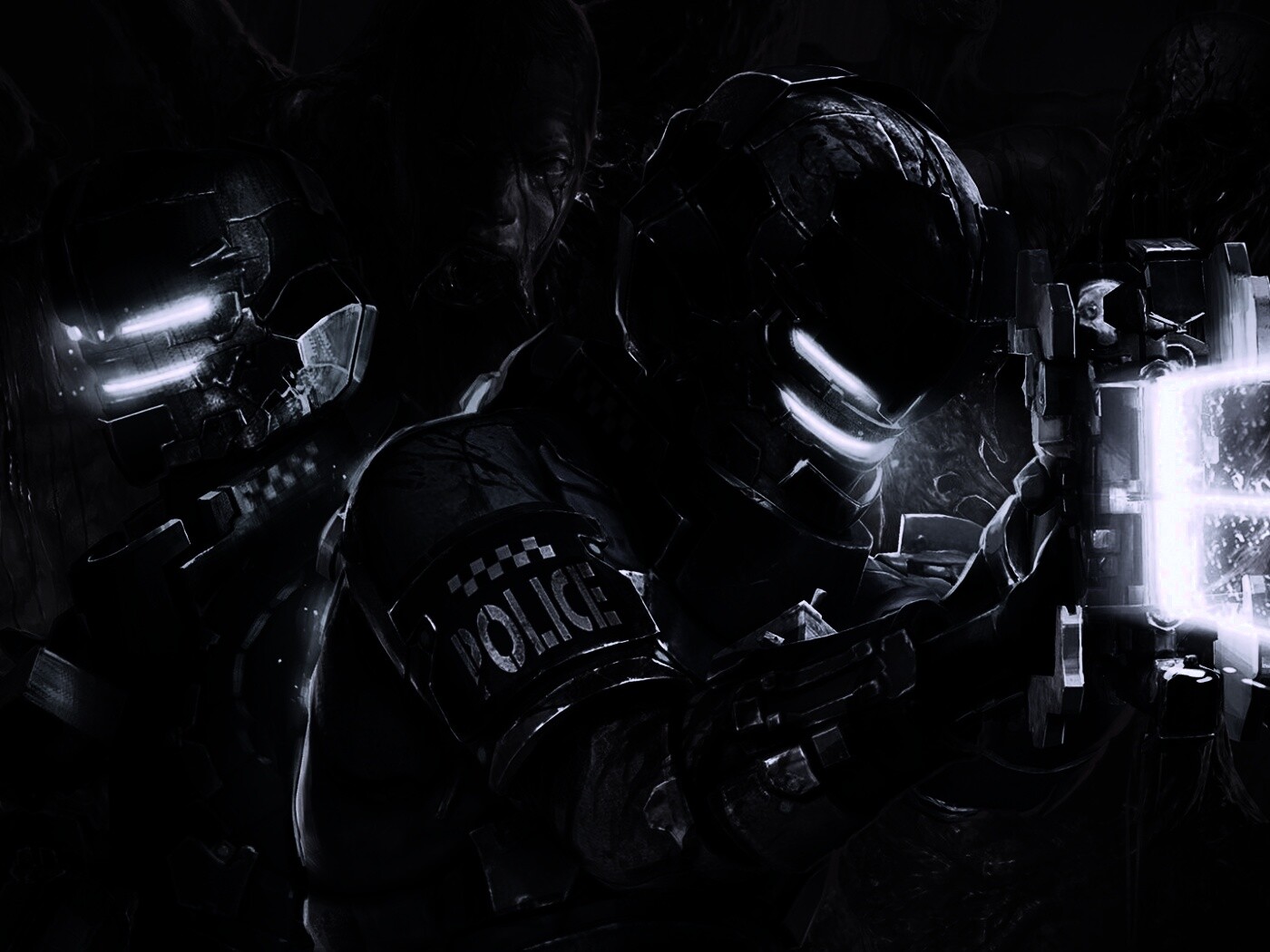 Dead Space полиция обои