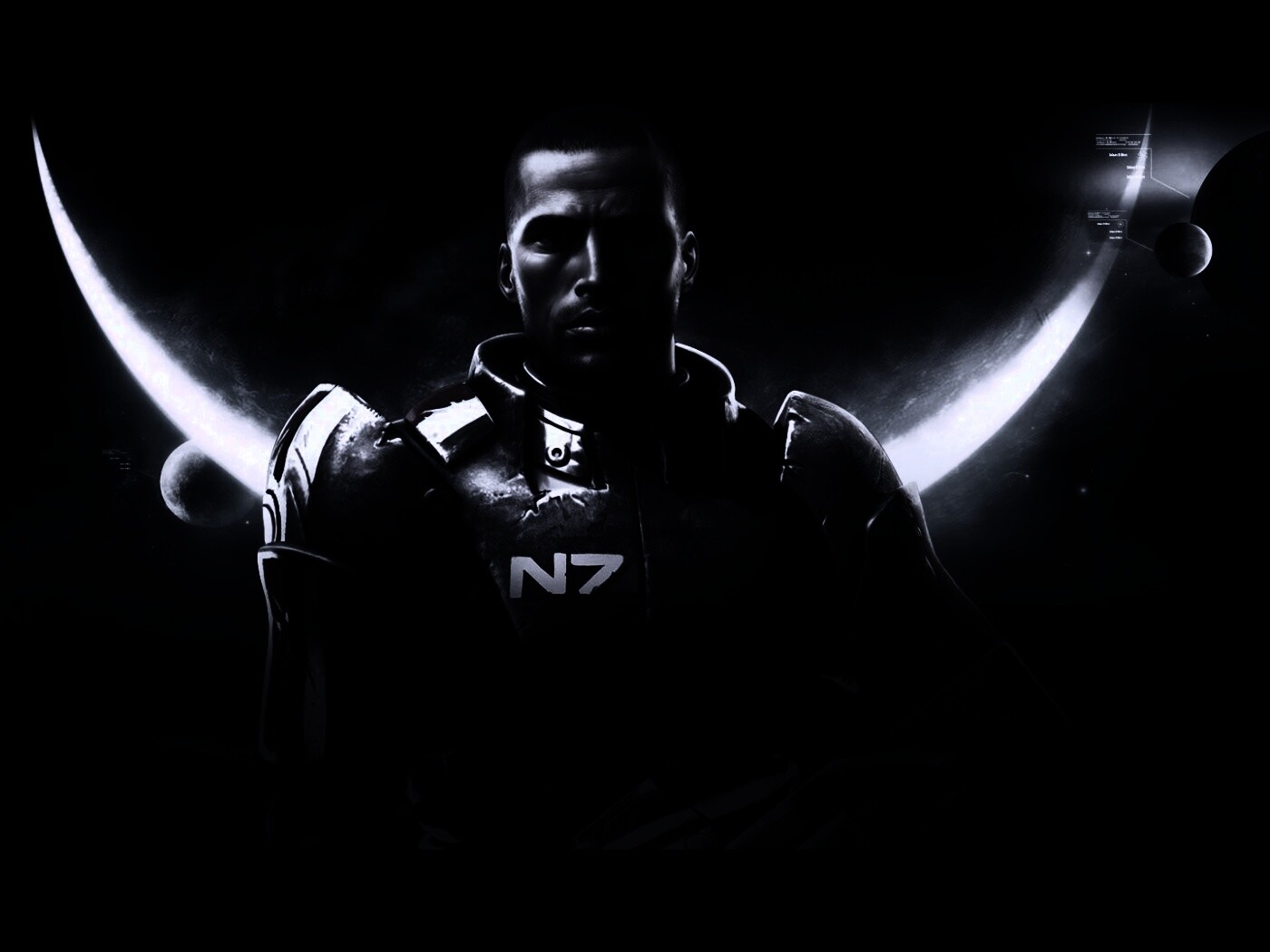 Шепард из Mass Effect обои