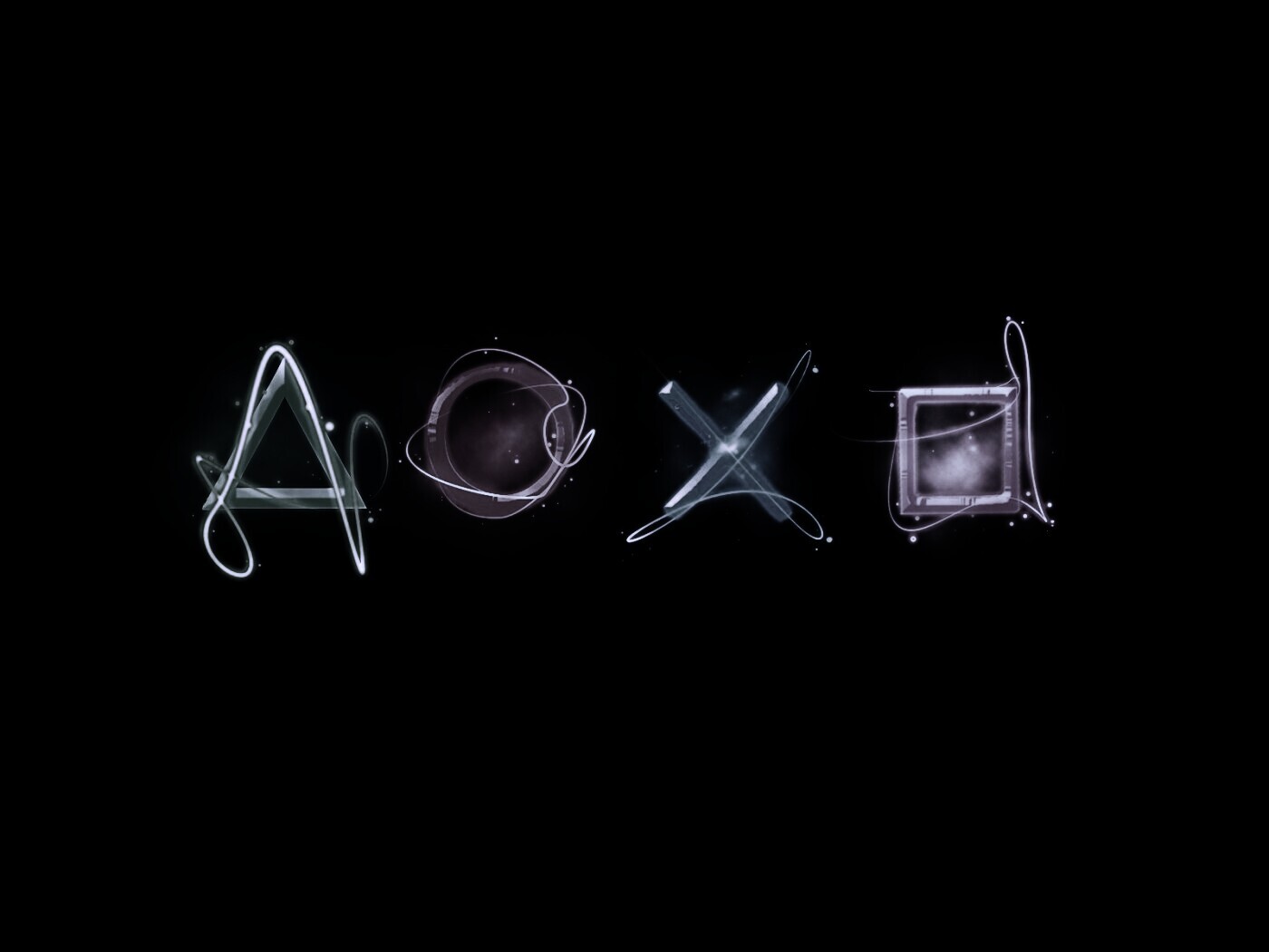 Кнопки контроллера Playstation обои