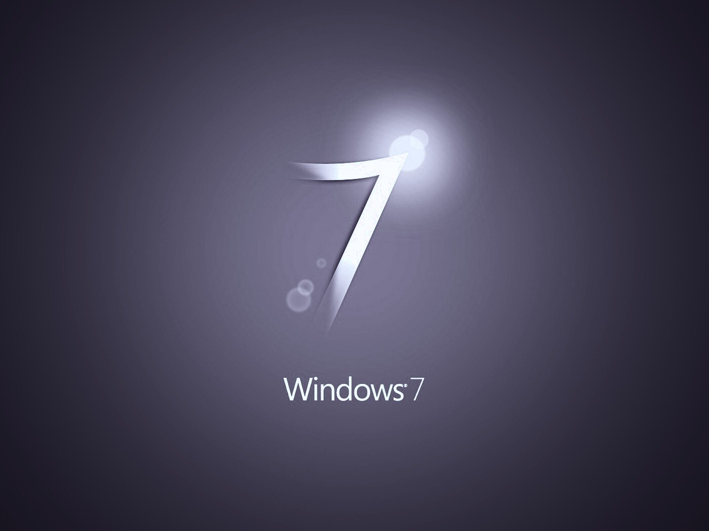 Сиреневый фон Windows 7 обои