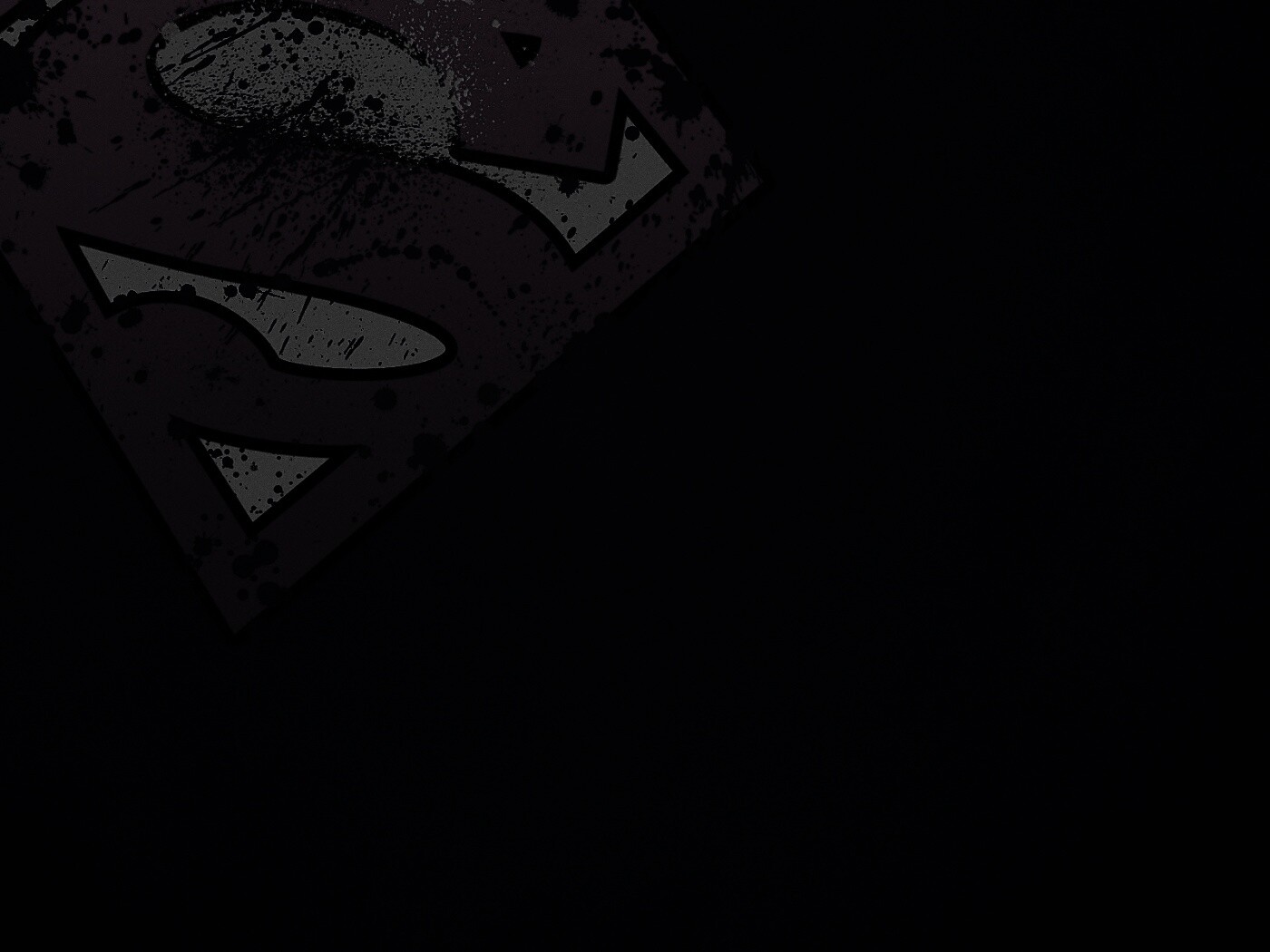 Потертый знак Супермена обои