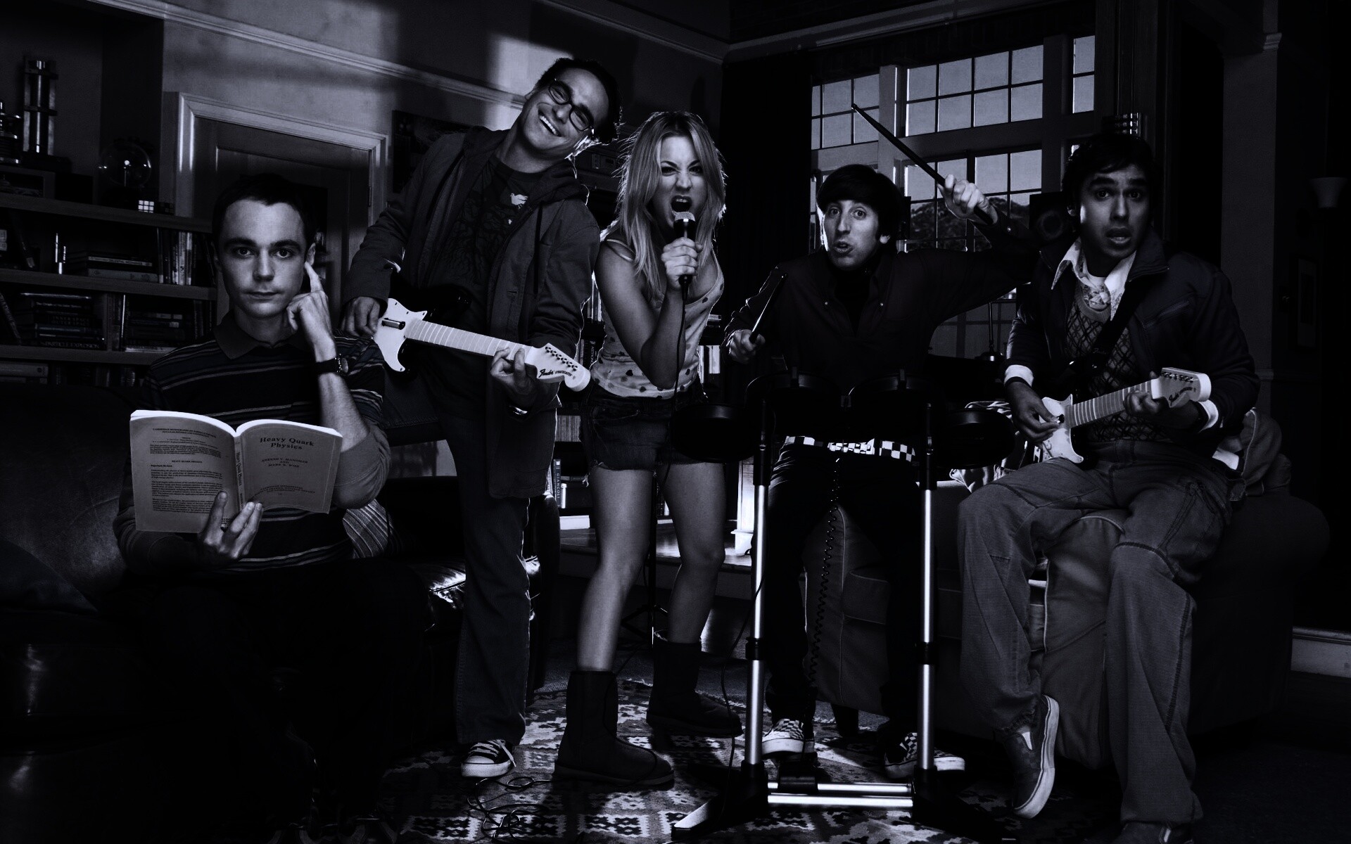 Теория большого взрыва обои