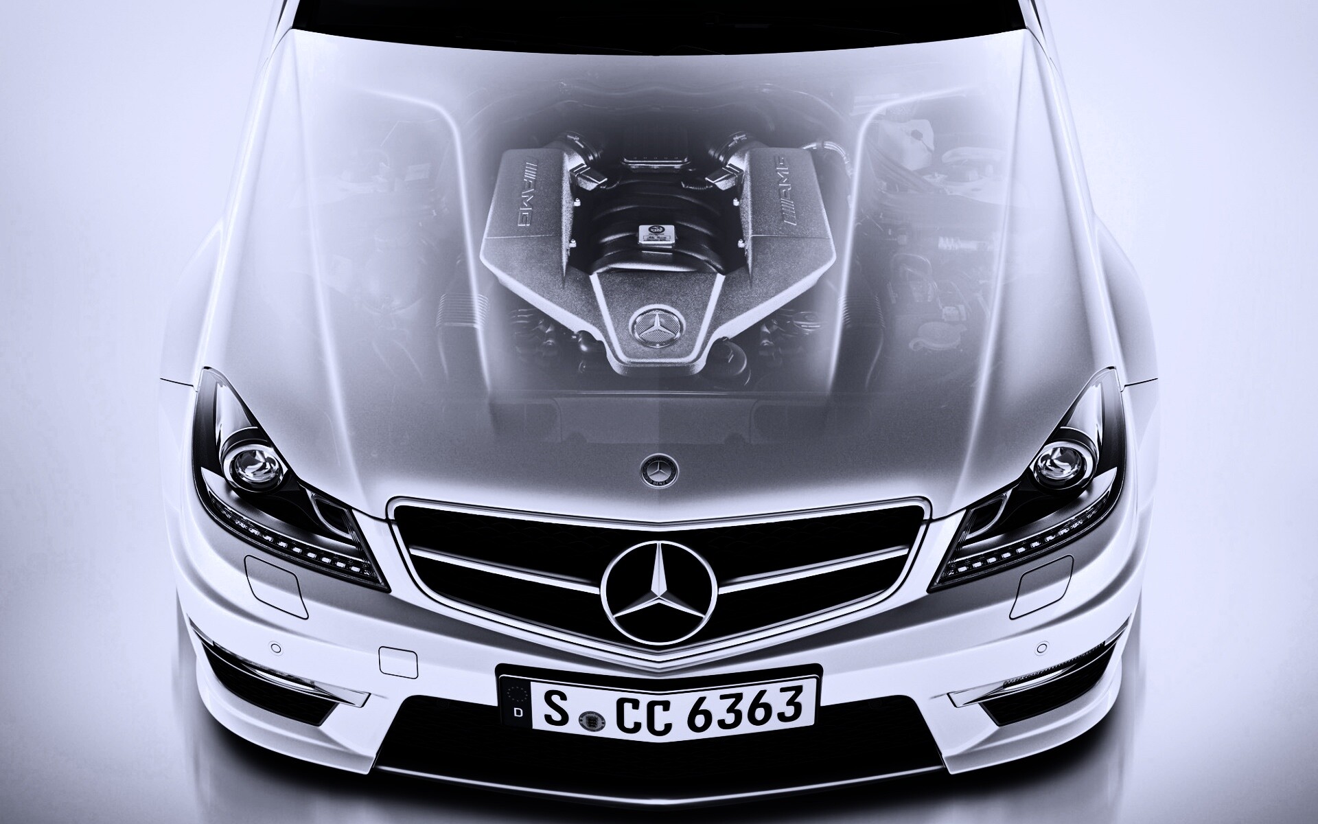 Mercedes S63 обои