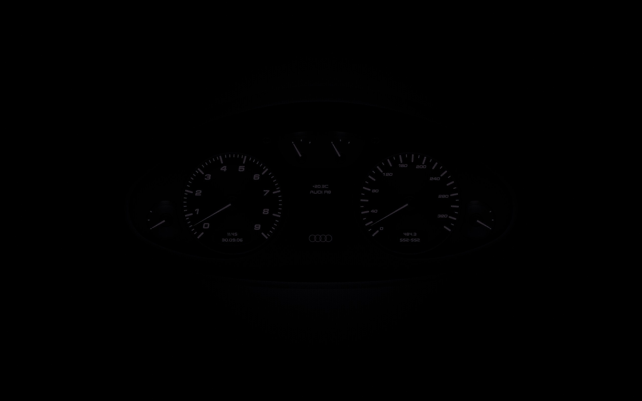 Приборная панель Audi обои
