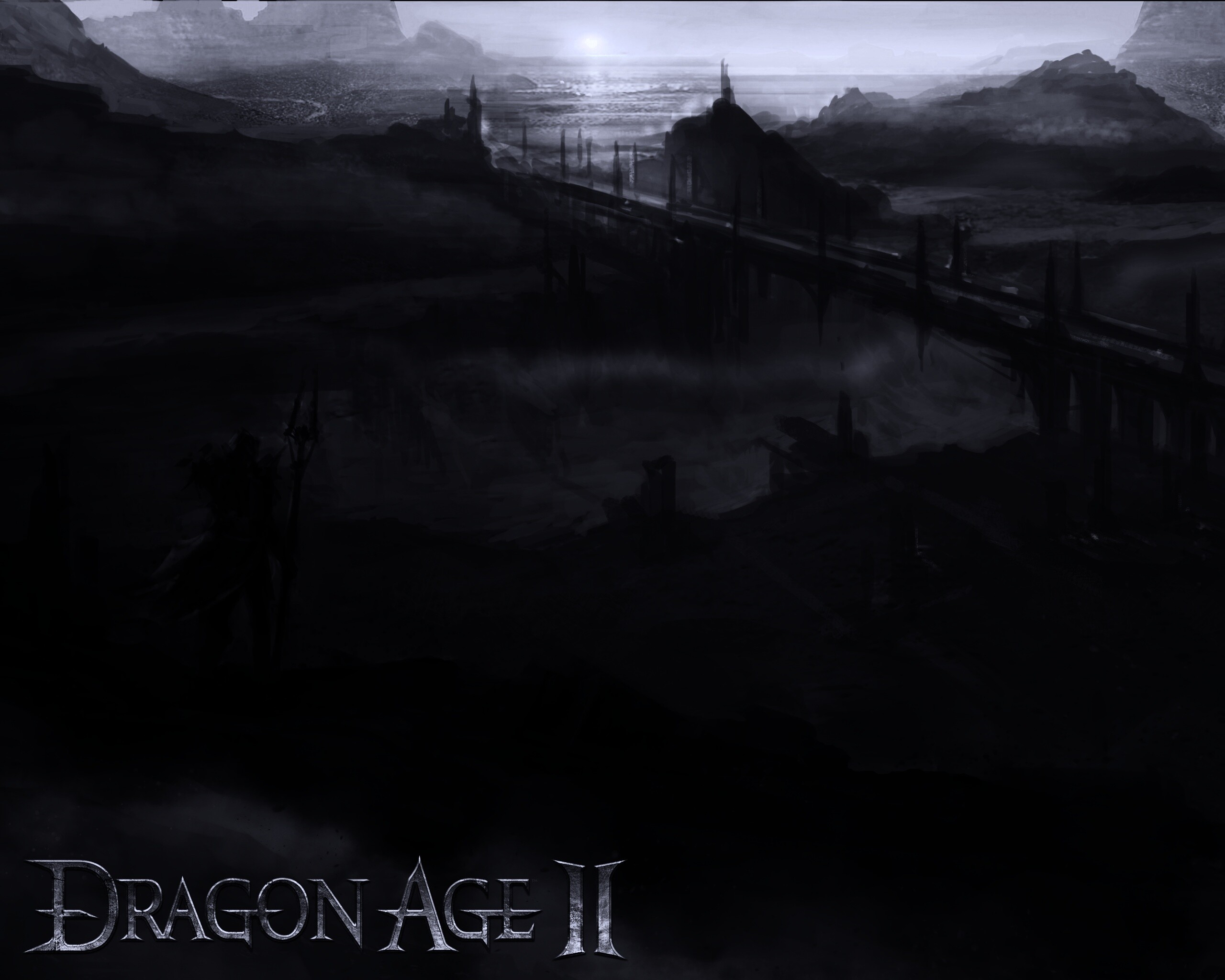 Пейзаж Dragon Age обои