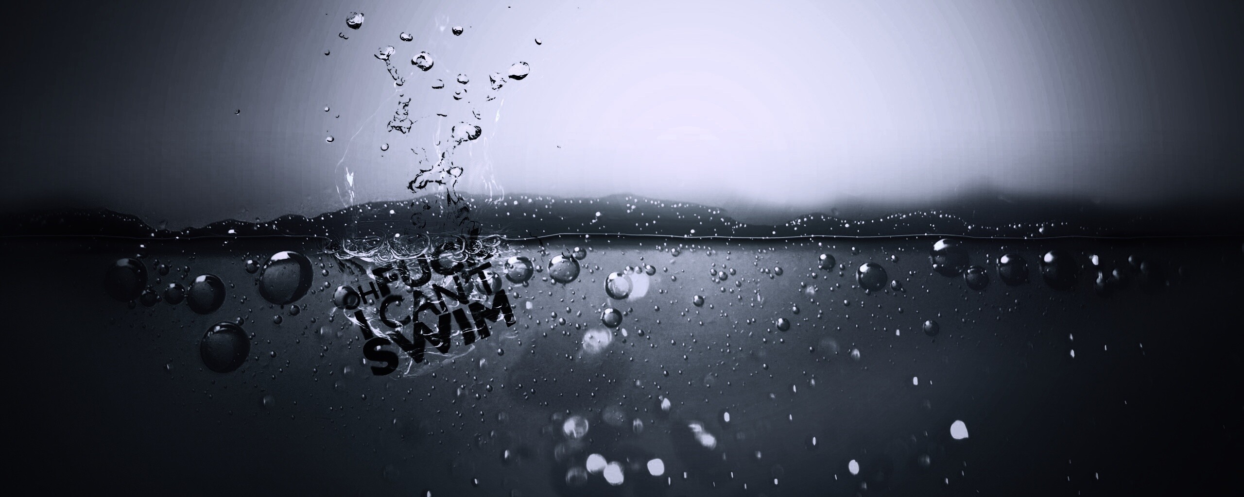 Oh fuck i cant swim обои