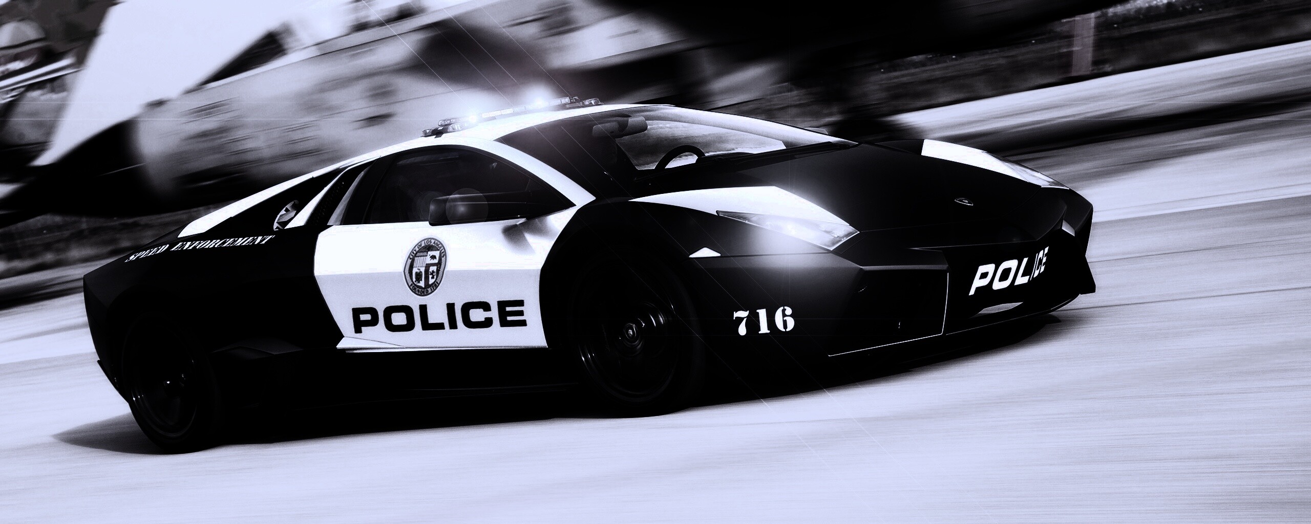 Полицейска Lamborghini из NFS обои