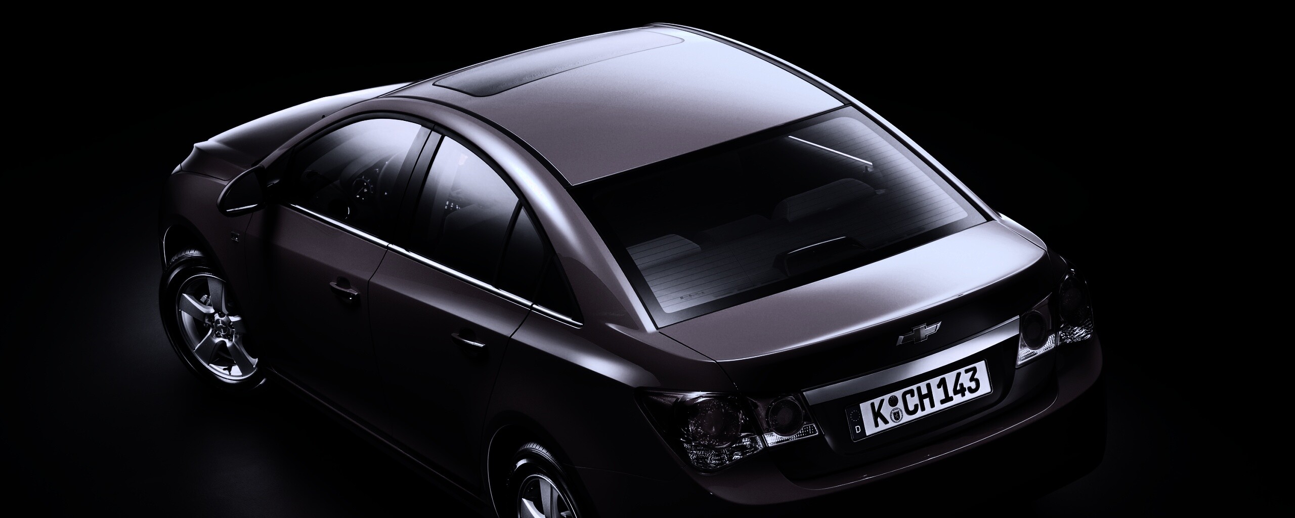 Шевроле Cruze красного цвета обои