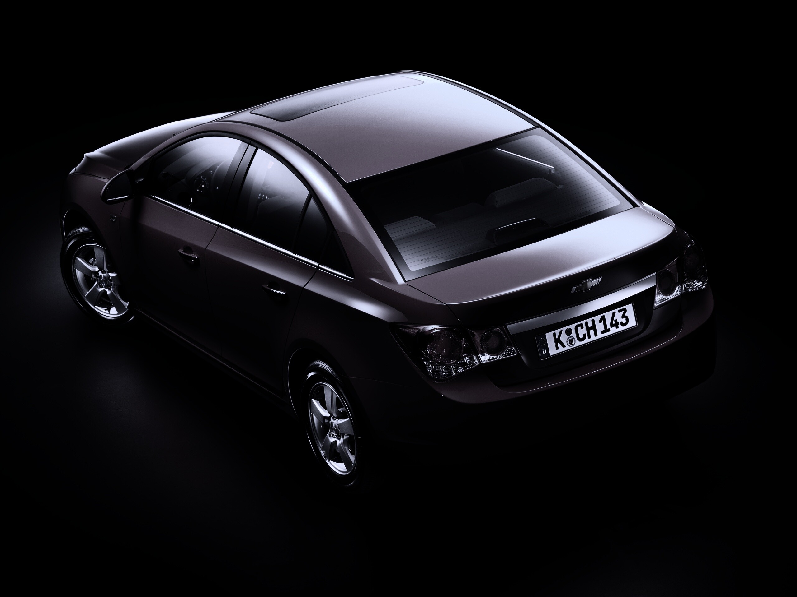 Шевроле Cruze красного цвета обои