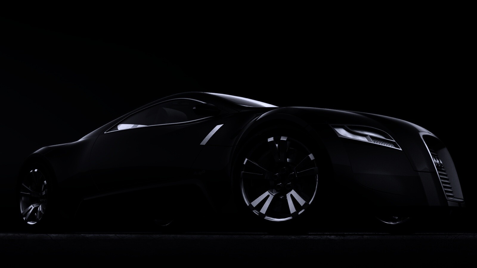 Концепт Audi R Zero обои