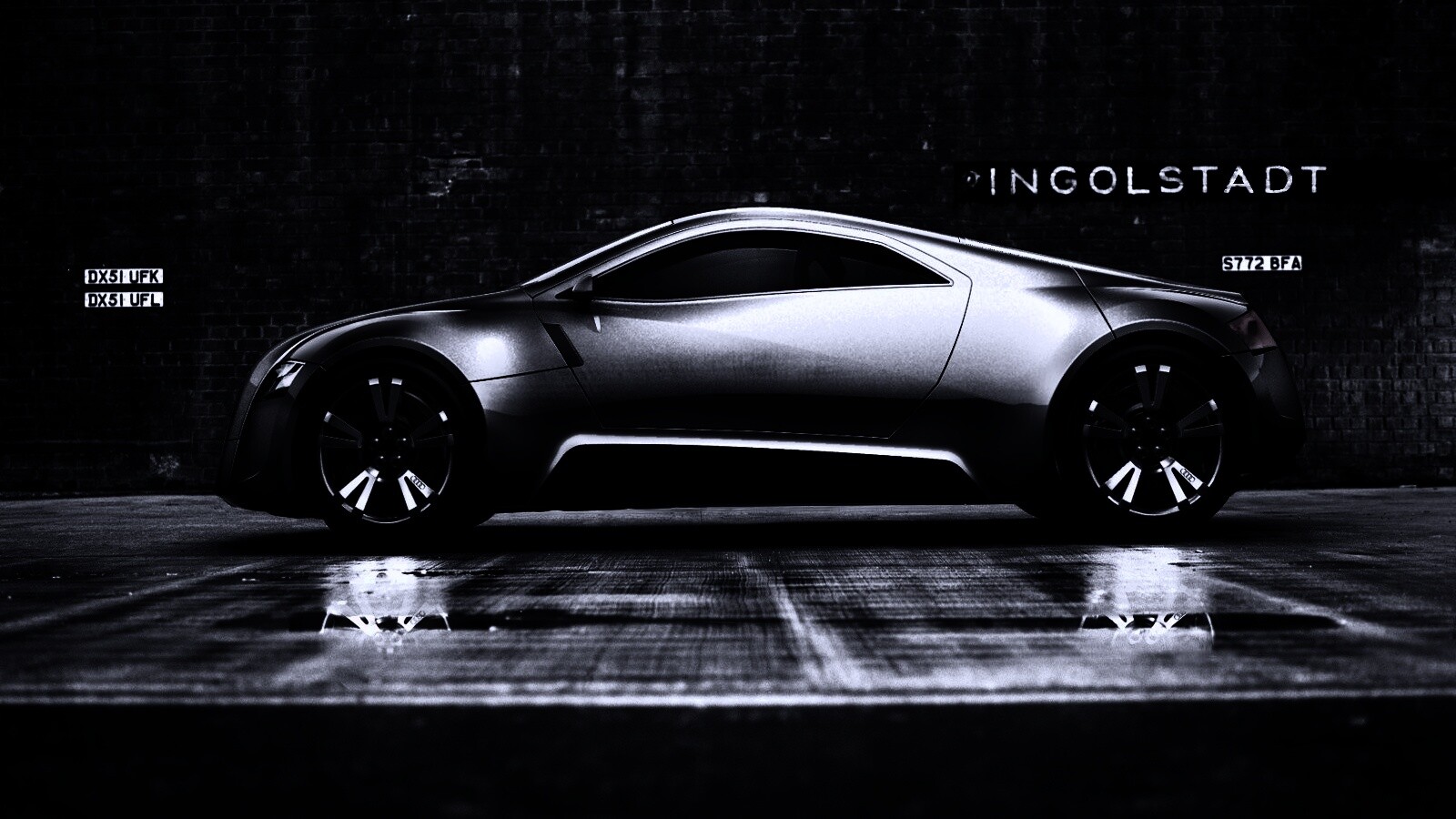 Концепт Audi R Zero обои