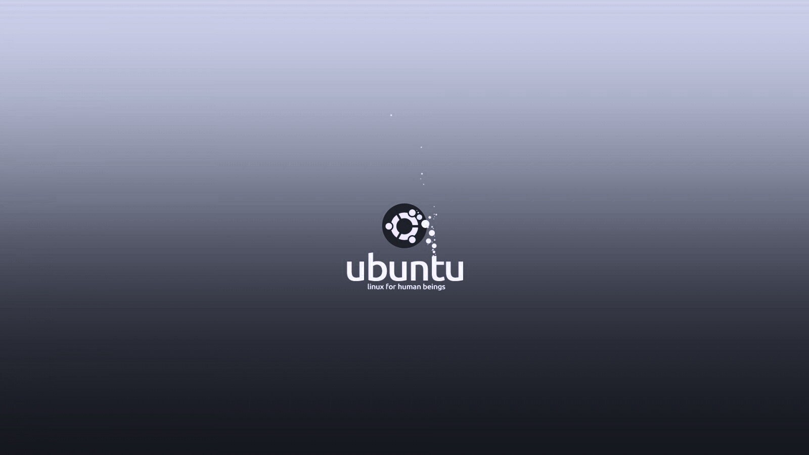 Логотип Ubuntu обои