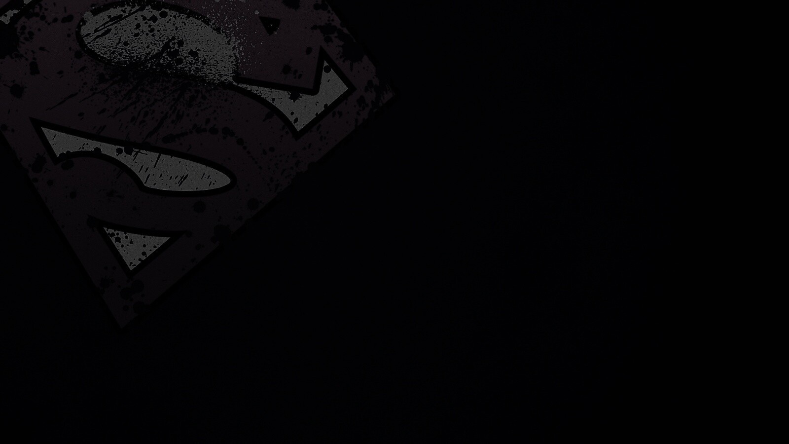 Потертый знак Супермена обои