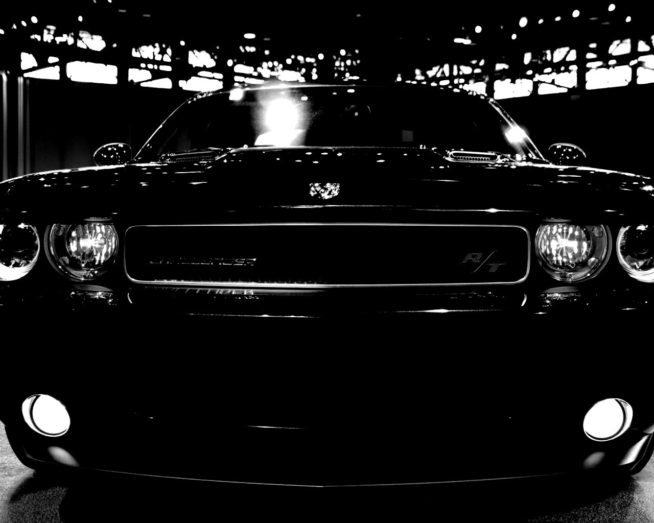 Фары Dodge Challender обои