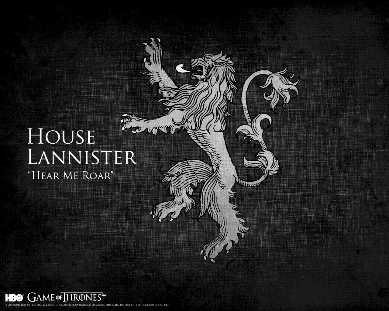 Герб дома Ланнистеров обои
