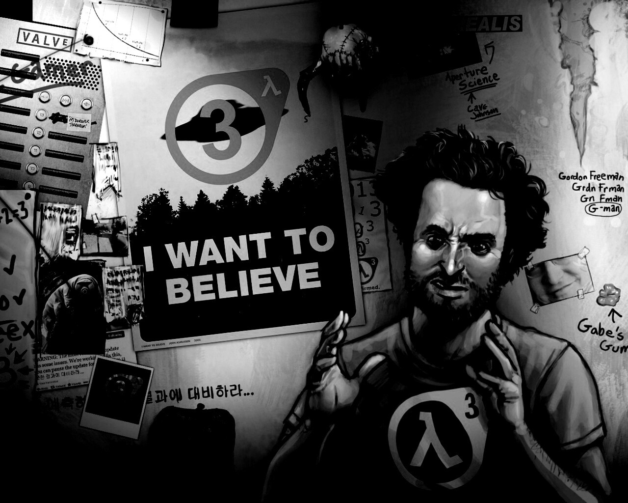 Half Life 3 - I want to believe обои