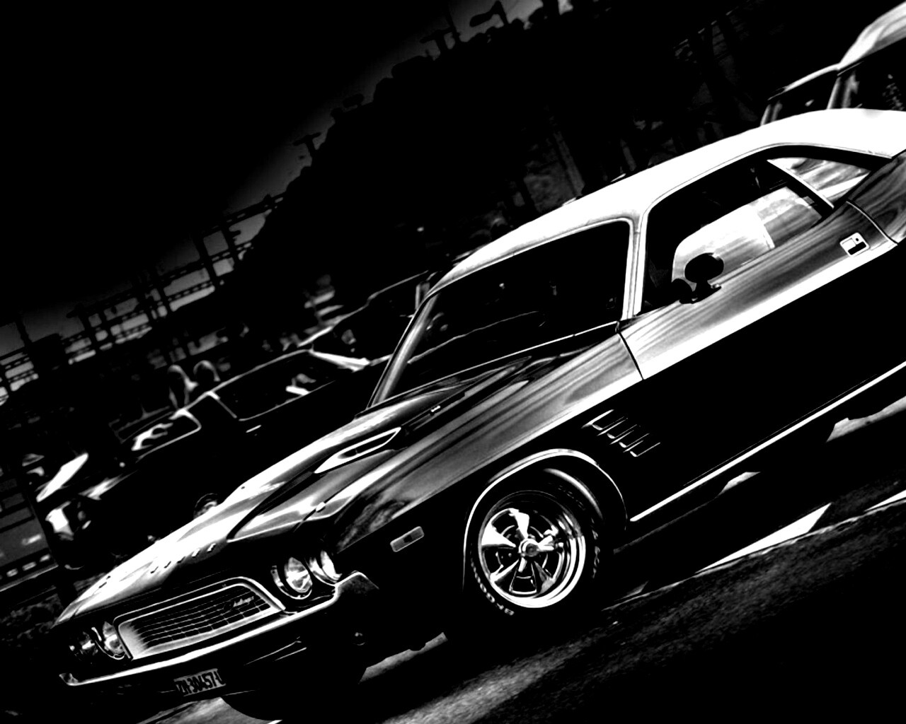 Мускулкар в стиле Mopar обои