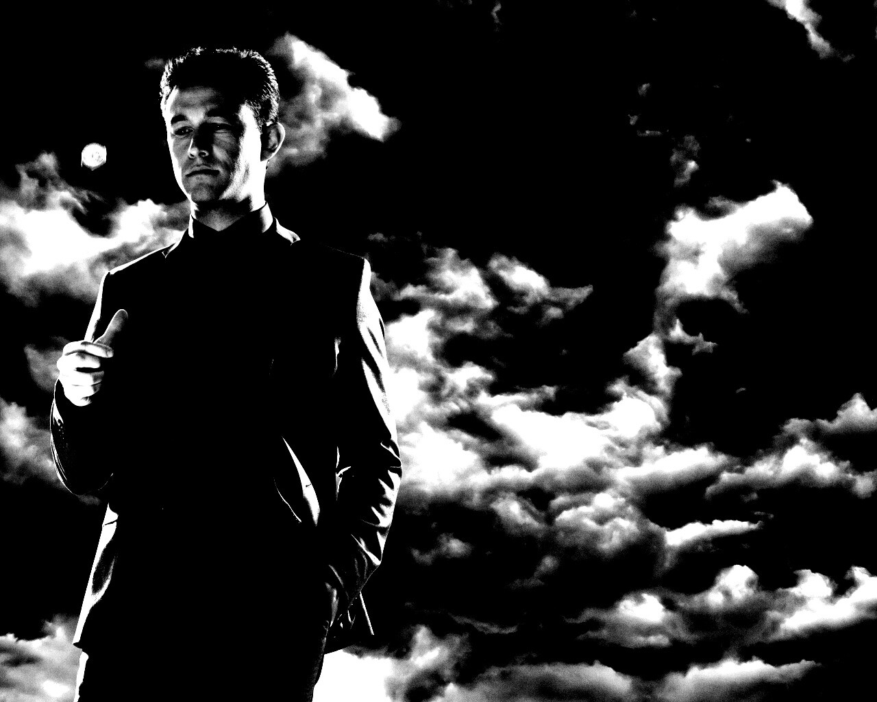 Джозеф Гордон-Левитт в Sin City обои