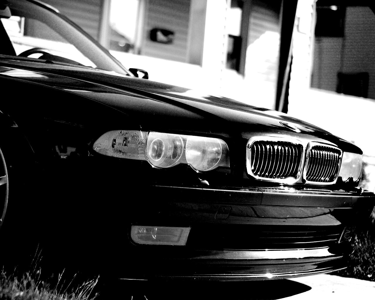 BMW e38 обои