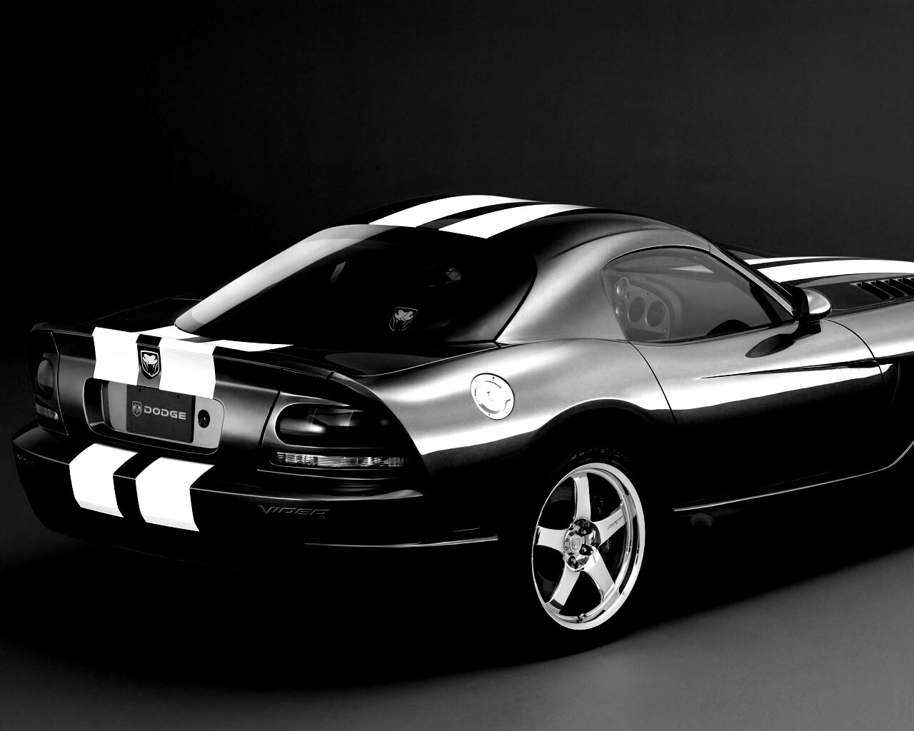 Синий Dodge Viper обои