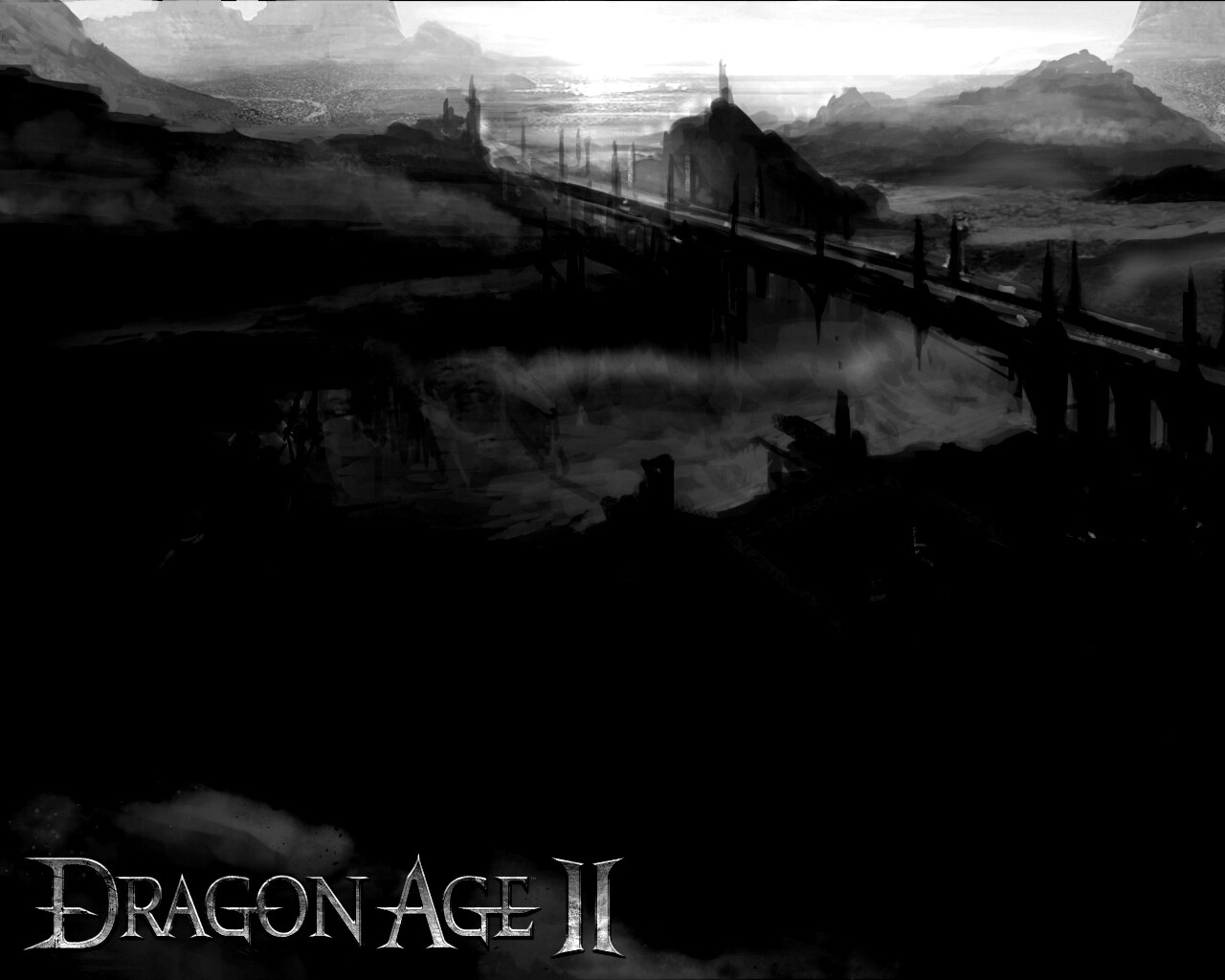 Пейзаж Dragon Age обои