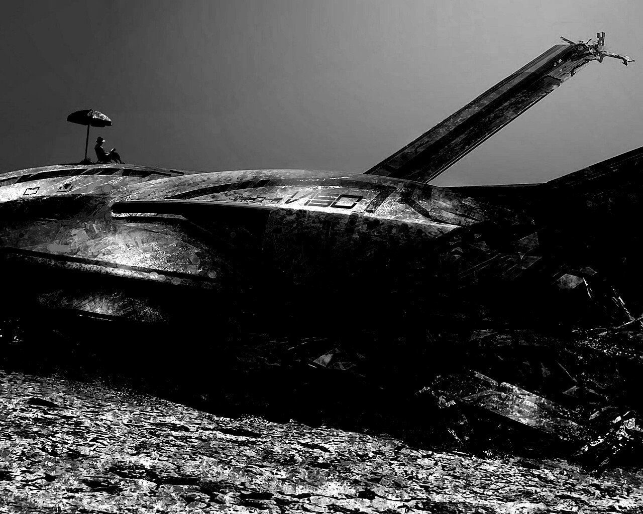 Останки корабля обои
