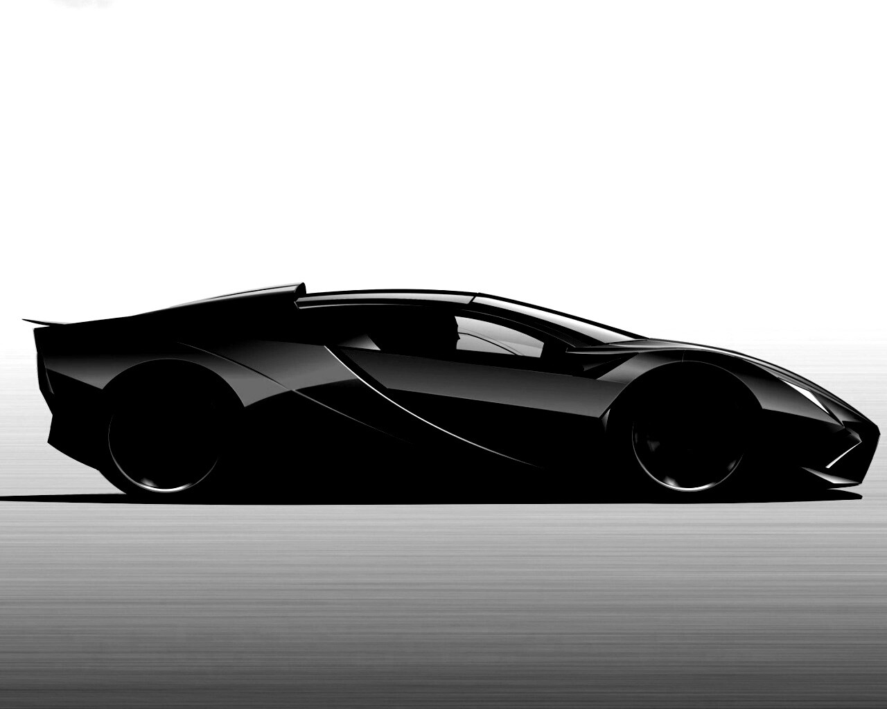 Скетч lamborghini  обои