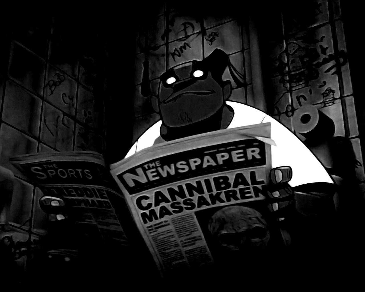 Рассел Хоббс из Gorillaz обои