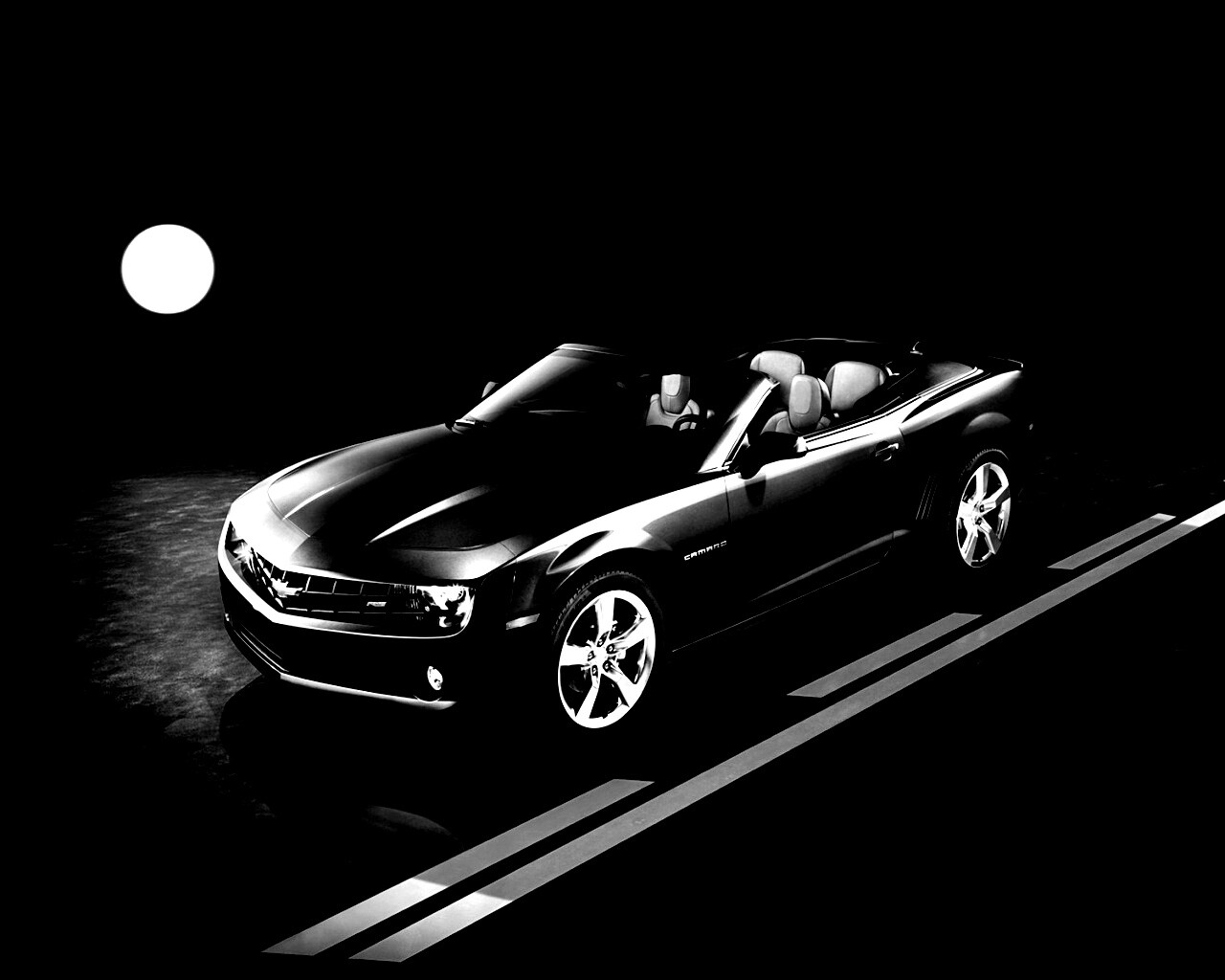 Chevrolet Camaro кабриолет обои