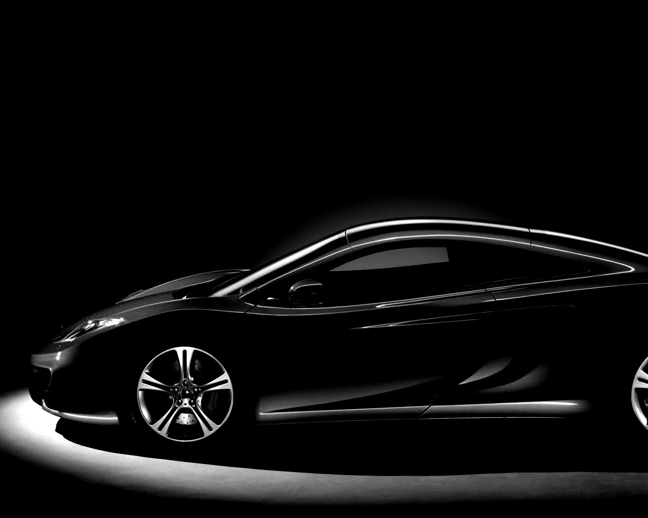 Mclaren в профиль обои
