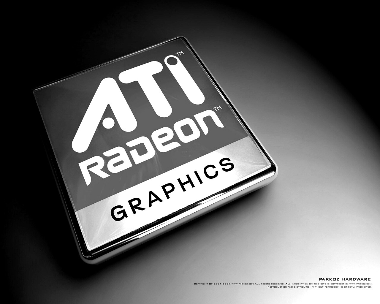 Логотип Ati Radeon Graphics обои