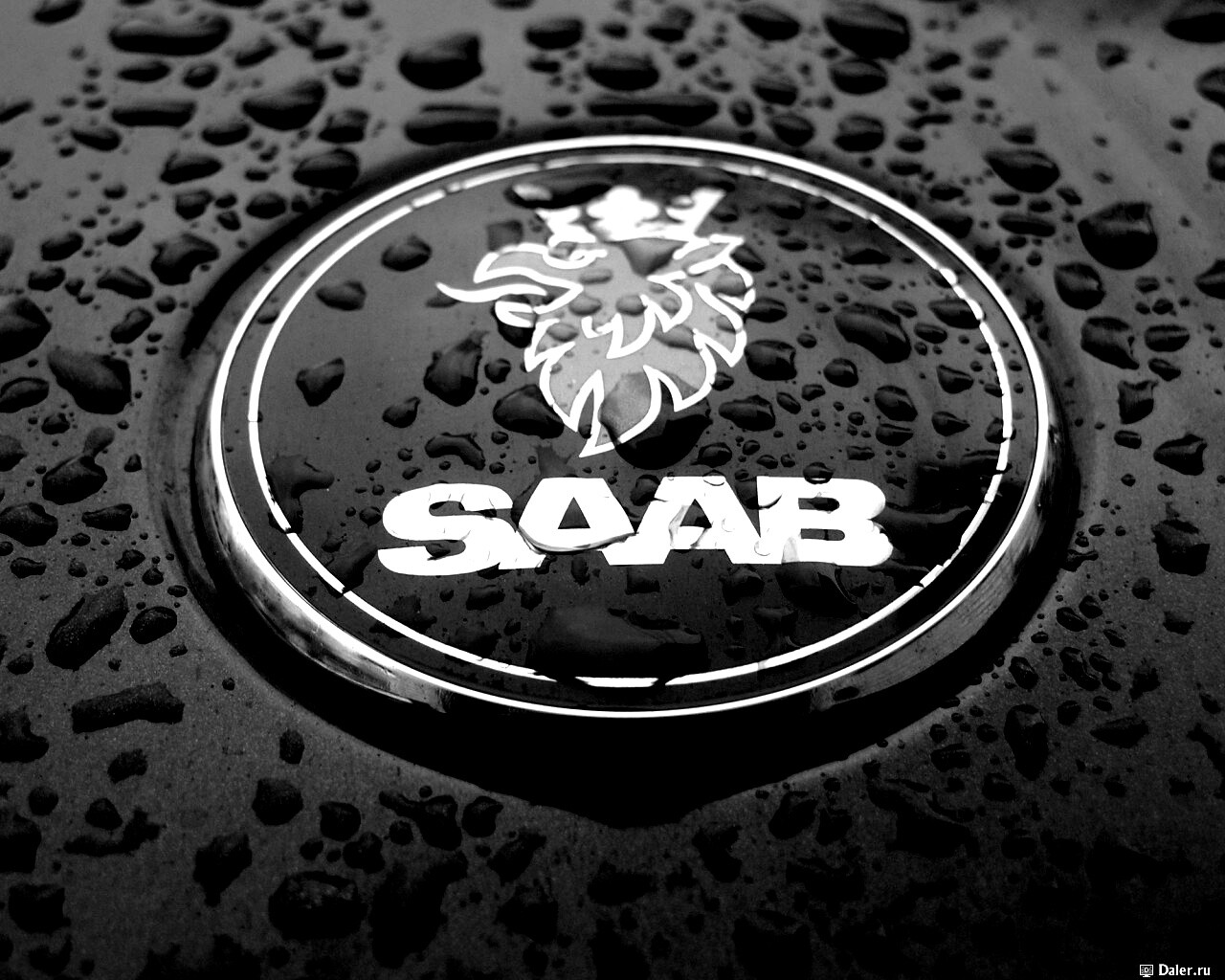 Логотип Saab обои