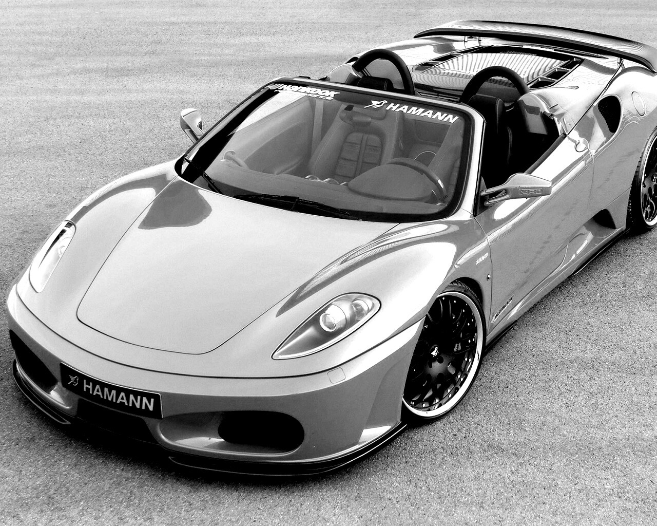Ferrari  с тюнингом от Hamann обои