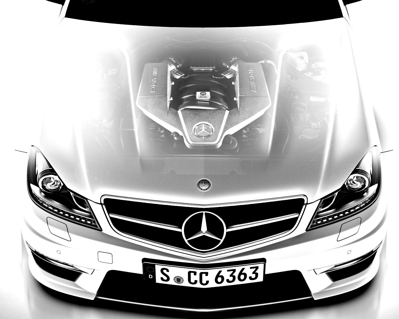 Mercedes S63 обои