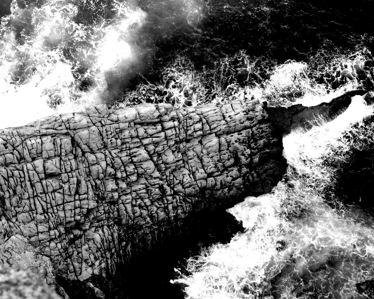 Водораздел в море обои