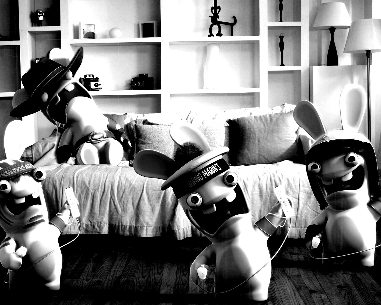 Raving Rabbids wii обои
