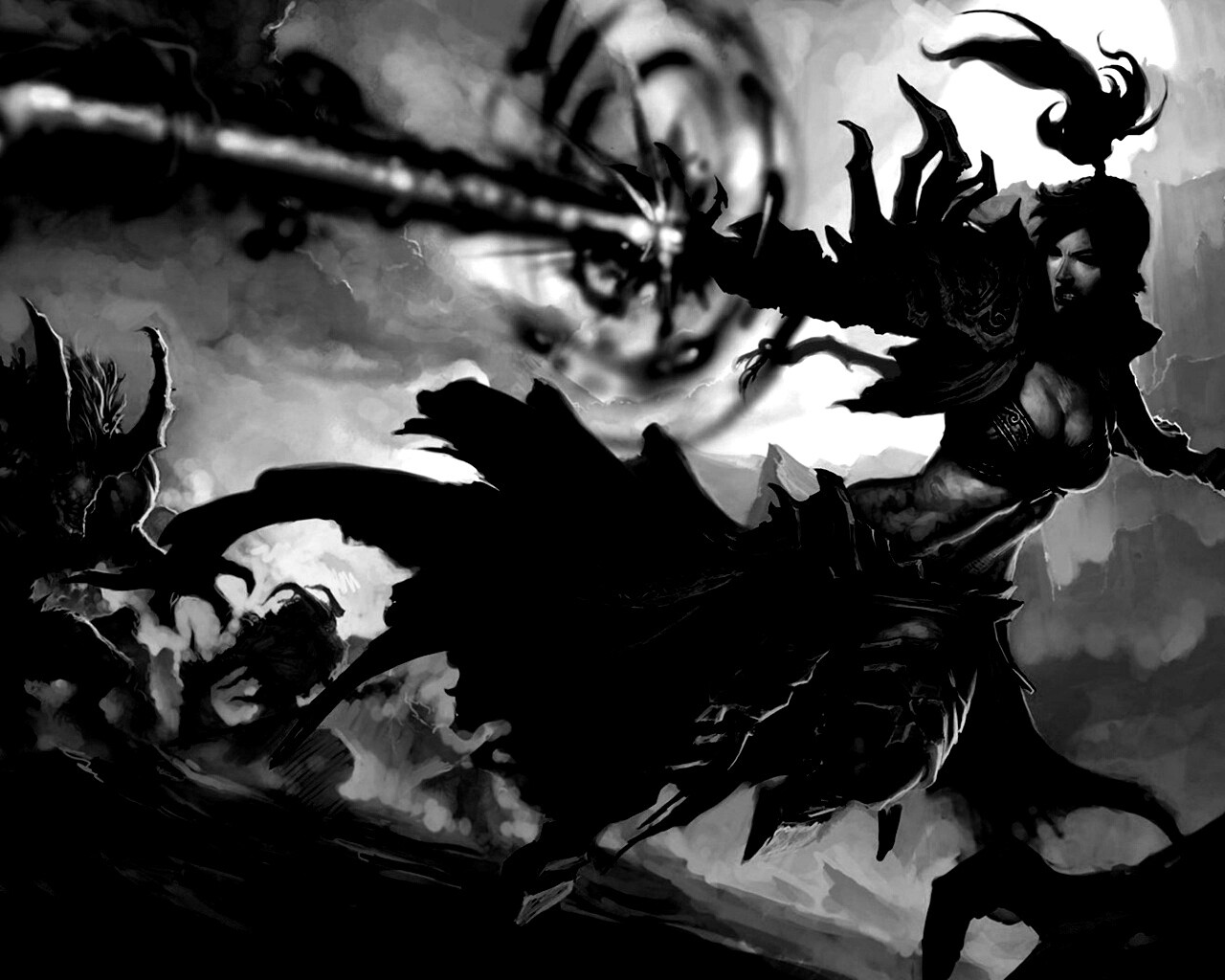 Чародей из Diablo 3 обои