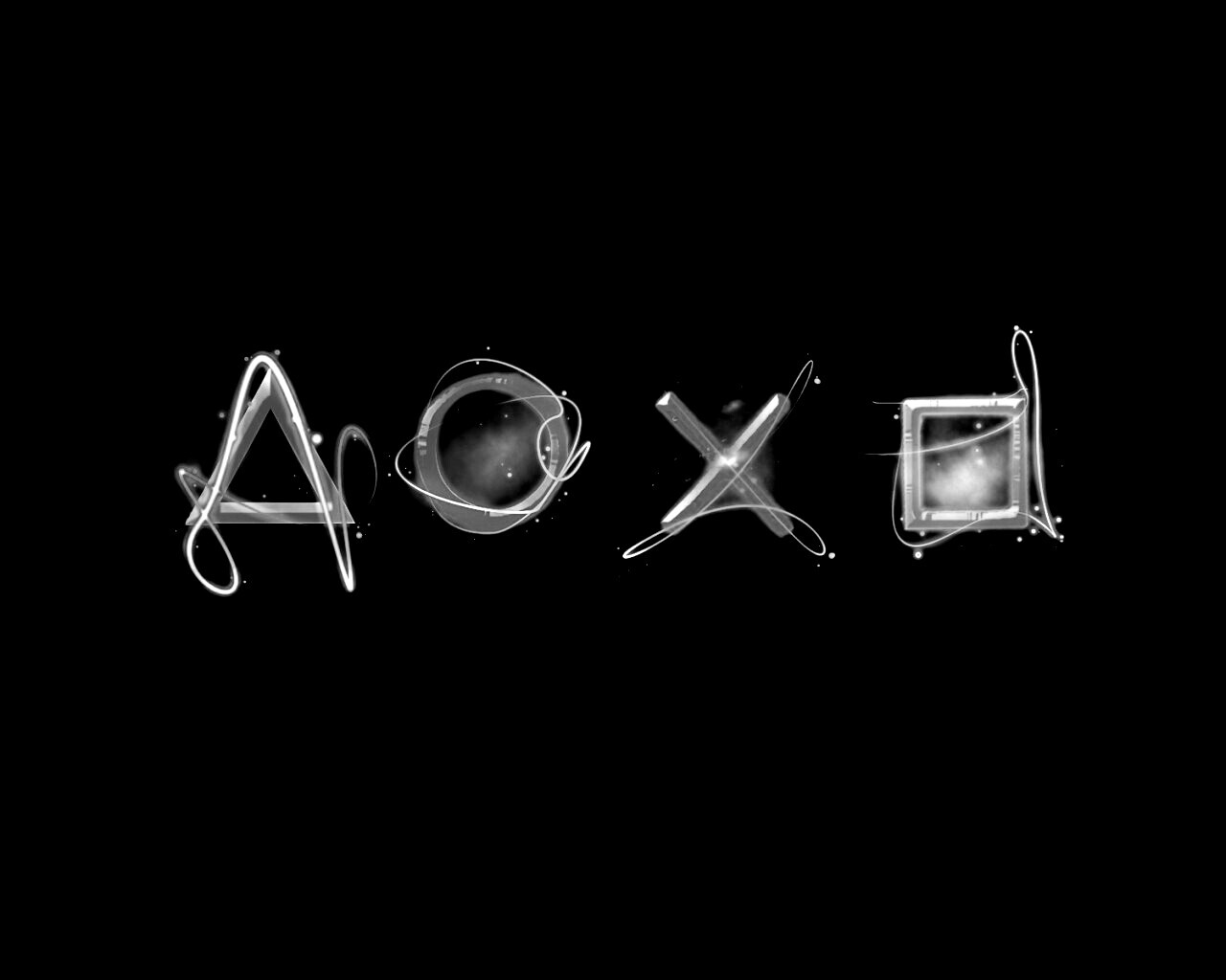 Кнопки контроллера Playstation обои