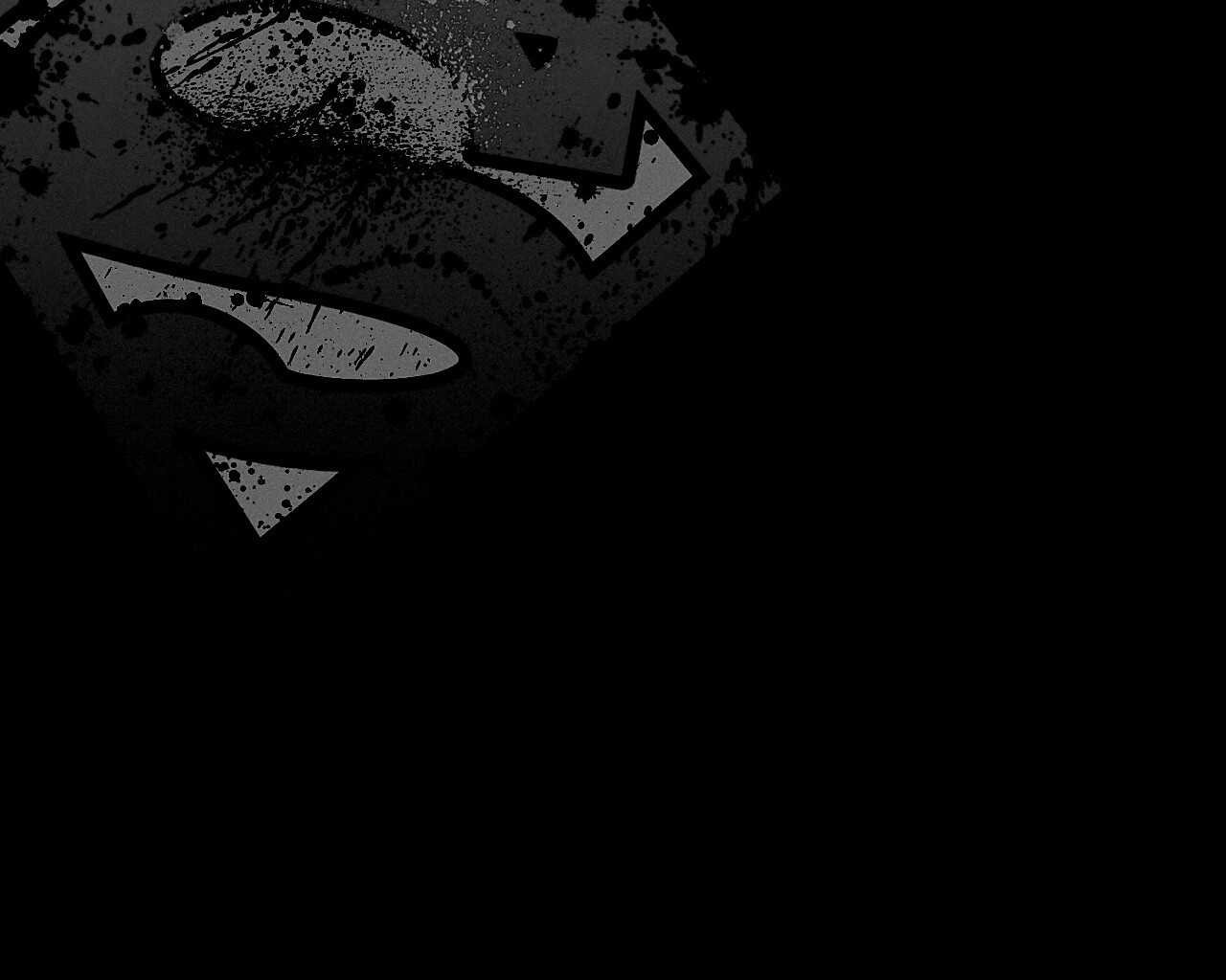 Потертый знак Супермена обои