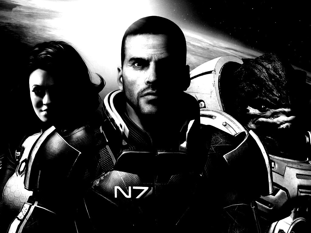 Mass Effect N7 обои