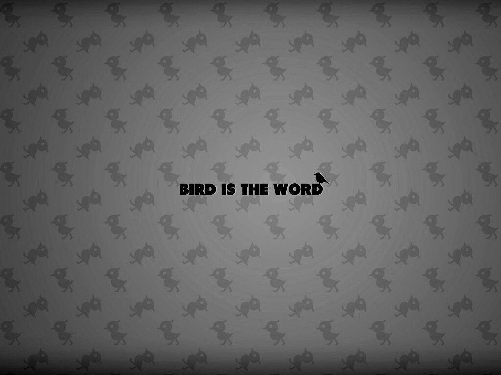 Bird is the word обои