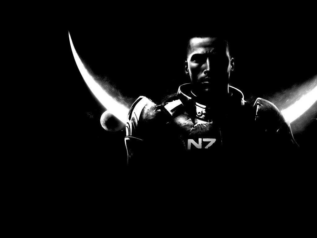Шепард из Mass Effect обои