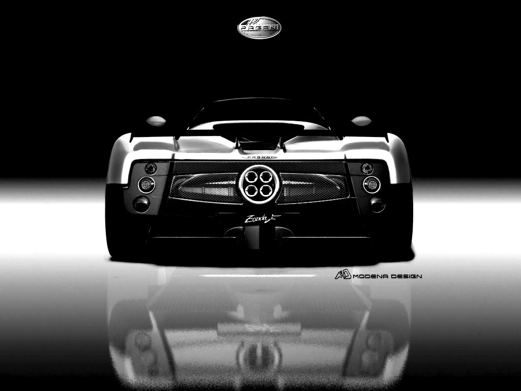 Pagani Zonda рендер обои
