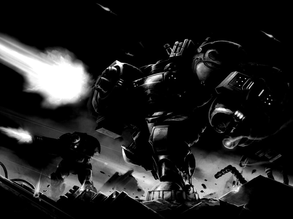 Терраны из StarCraft обои